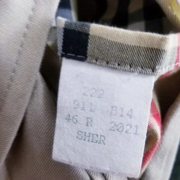 Burberry London Nova Check Lining Coat Jacket - Picture 4 of 12